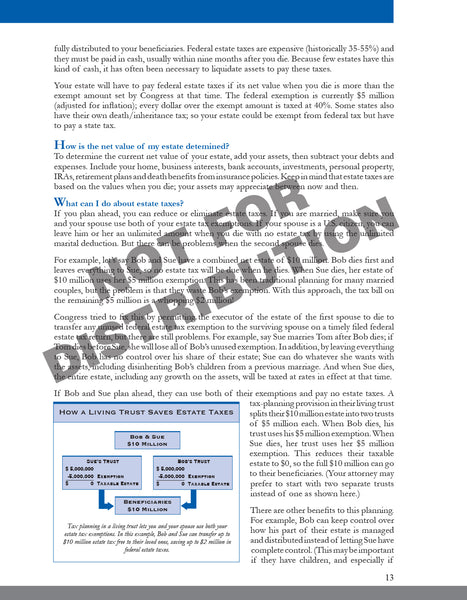 Understanding Estate Planning & Living Trusts Booklet