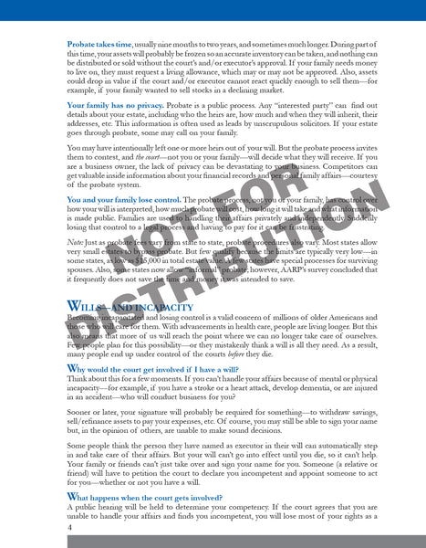 Understanding Estate Planning & Living Trusts Booklet