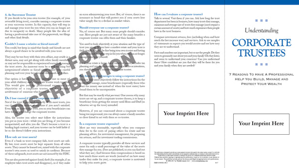Understanding Corporate Trustees