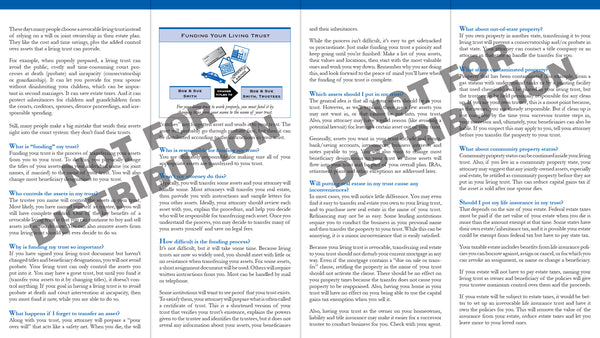 Understanding Funding Your Living Trust